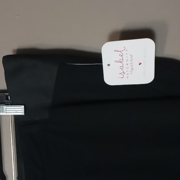 Isabel Black Maternity Boot Cut Pants Size 10 NWT - Picture 7 of 7